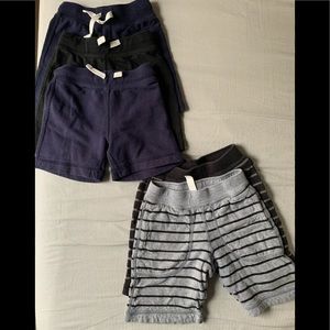 Hanna Andersson lot 5 pairs of shorts size 90